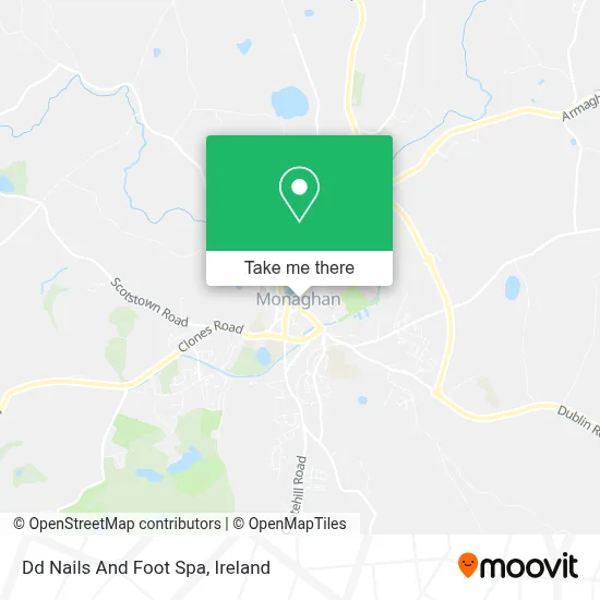 Dd Nails And Foot Spa map