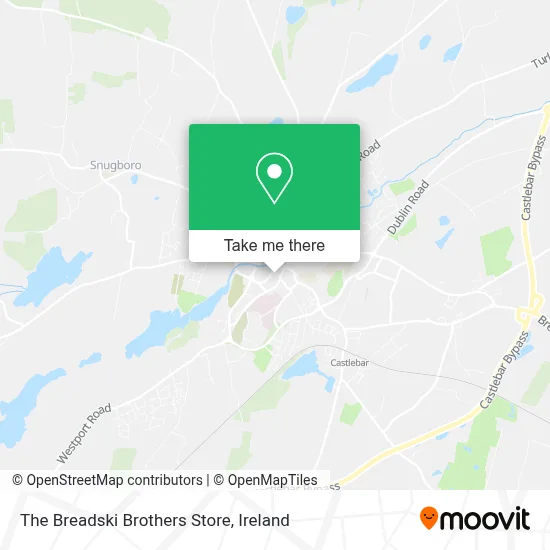 The Breadski Brothers Store map