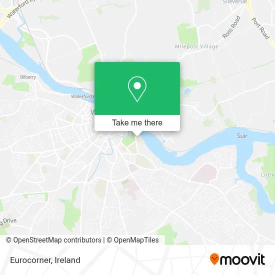 Eurocorner map