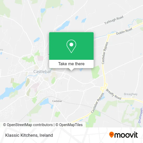 Klassic Kitchens map