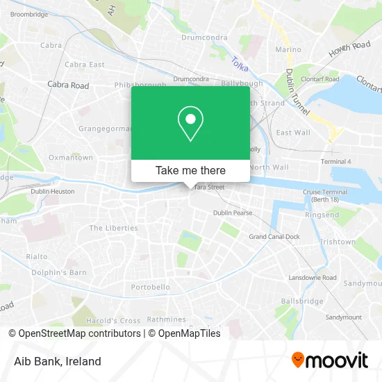 Aib Bank map