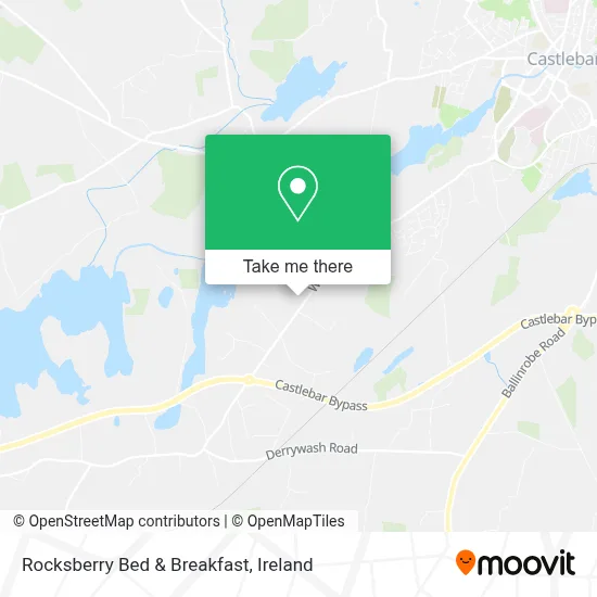 Rocksberry Bed & Breakfast map