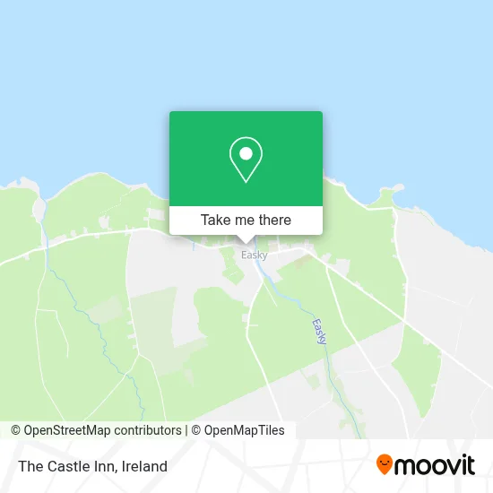 The Castle Inn map