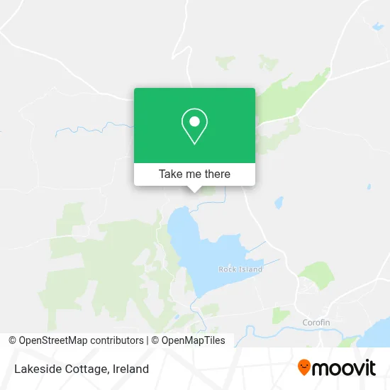 Lakeside Cottage map