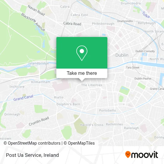 Post Ua Service map