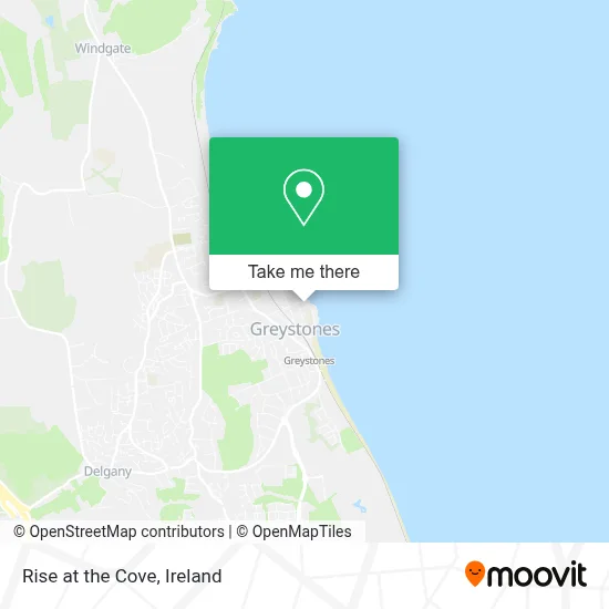 Rise at the Cove map