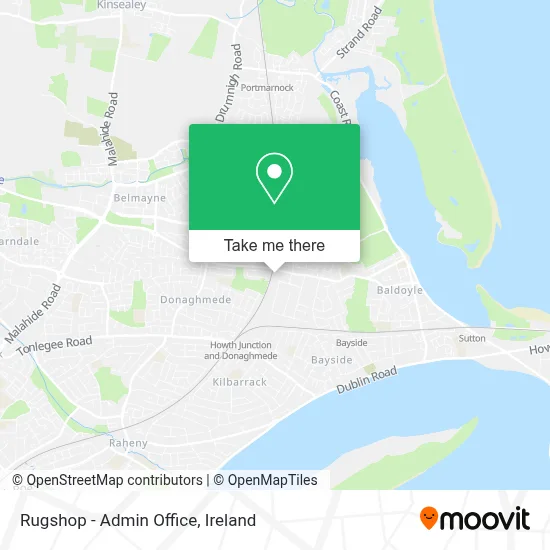 Rugshop - Admin Office map