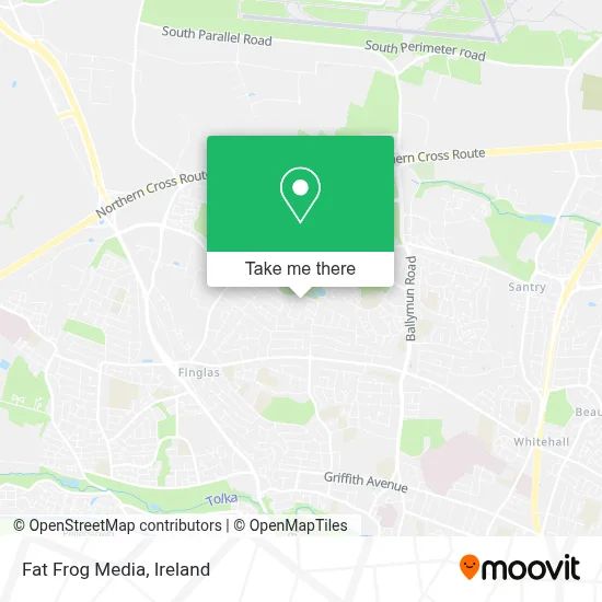 Fat Frog Media map