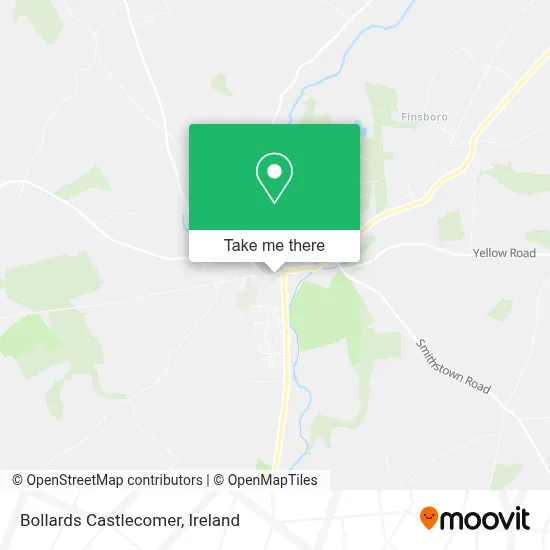 Bollards Castlecomer map