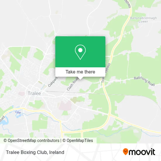 Tralee Boxing Club map