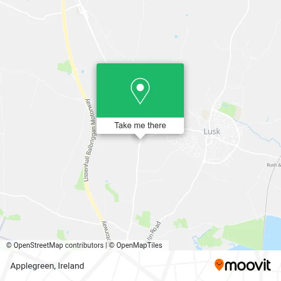Applegreen map