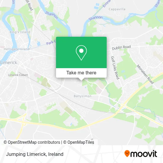 Jumping Limerick map