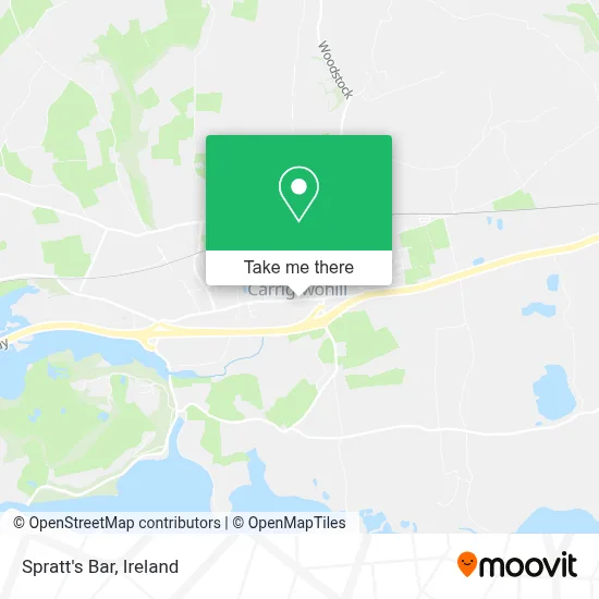 Spratt's Bar map