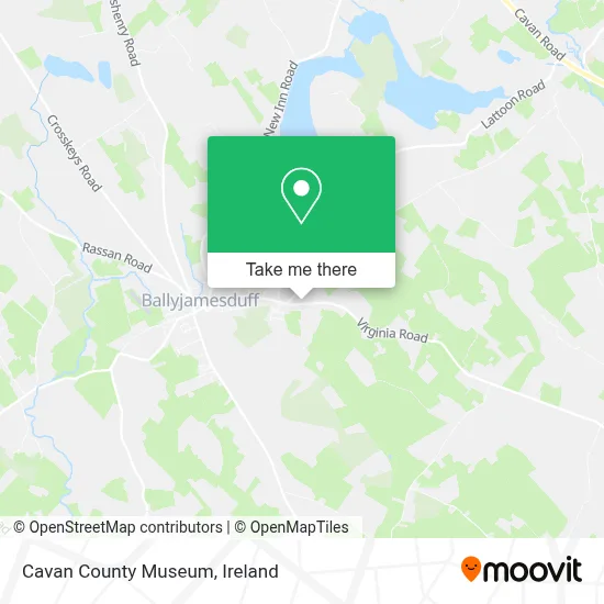 Cavan County Museum map