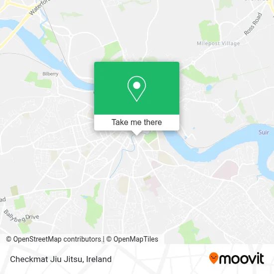 Checkmat Jiu Jitsu map