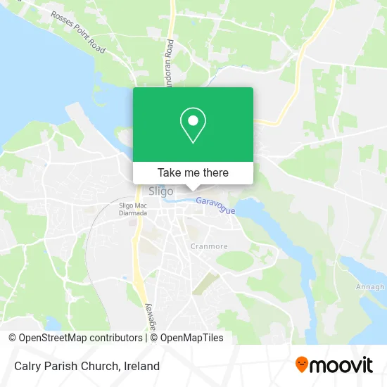 Calry Parish Church map