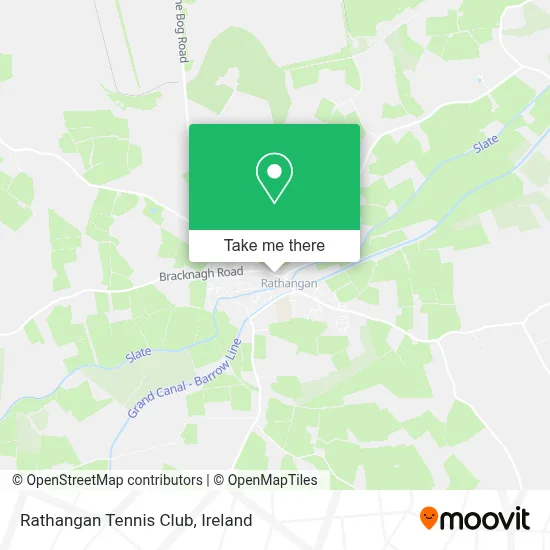 Rathangan Tennis Club map