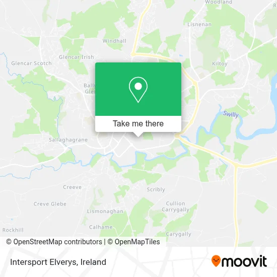 Intersport Elverys map