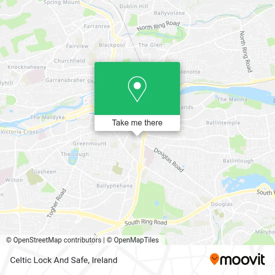 Celtic Lock And Safe map