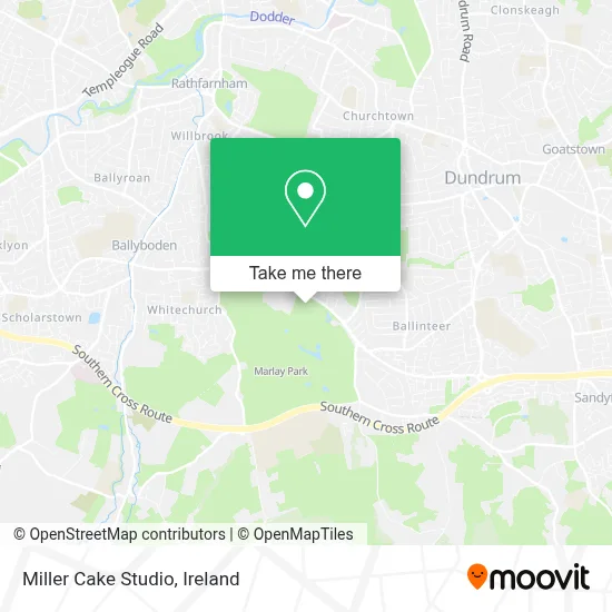 Miller Cake Studio map