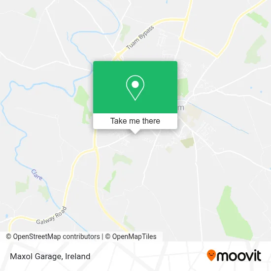 Maxol Garage map