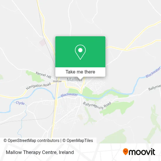 Mallow Therapy Centre map