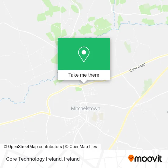 Core Technology Ireland map
