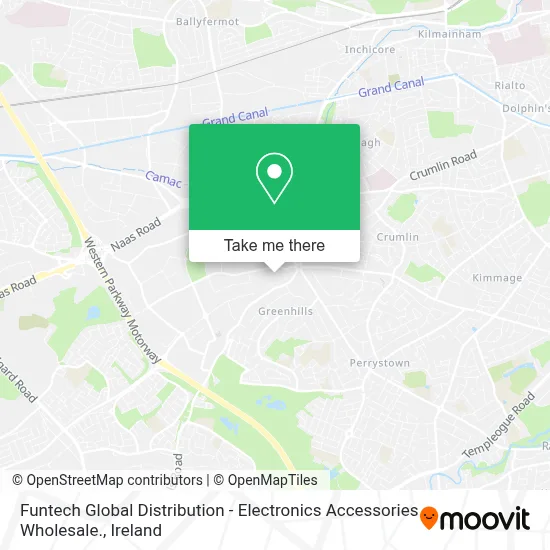Funtech Global Distribution - Electronics Accessories Wholesale. map