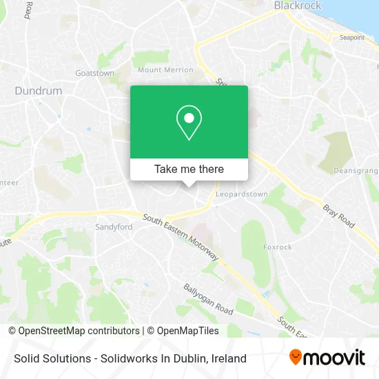 Solid Solutions - Solidworks In Dublin map