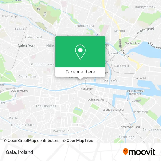 Gala map