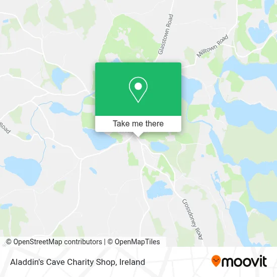 Aladdin's Cave Charity Shop map