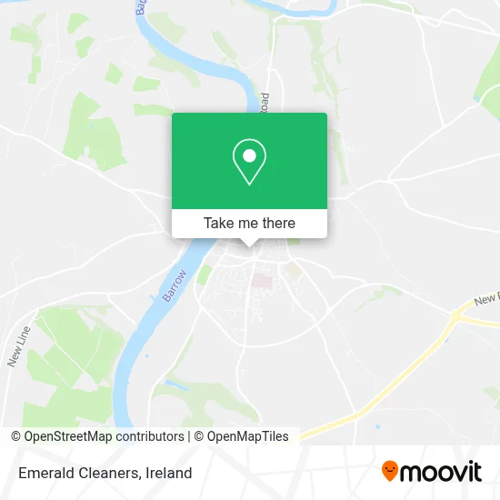 Emerald Cleaners map