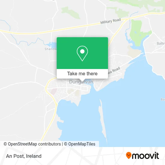 An Post map