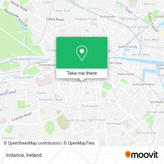 Indance map