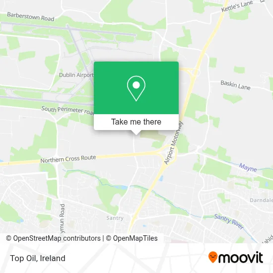 Top Oil map
