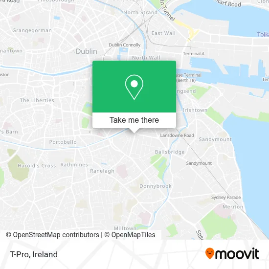 T-Pro map