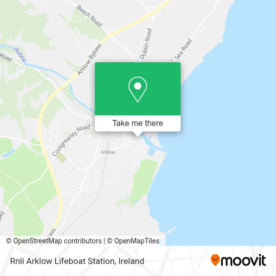 Rnli Arklow Lifeboat Station map