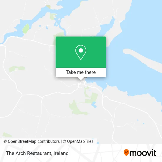 The Arch Restaurant map