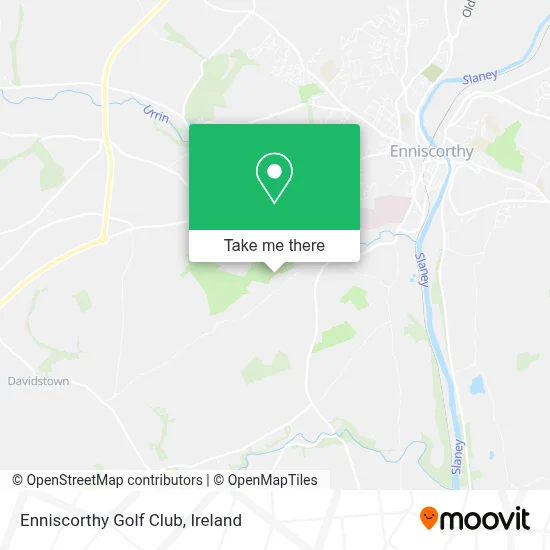 Enniscorthy Golf Club map
