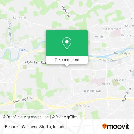 Bespoke Wellness Studio map