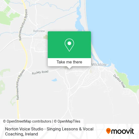 Norton Voice Studio -  Singing Lessons & Vocal Coaching map
