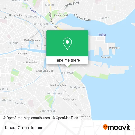Kinara Group map