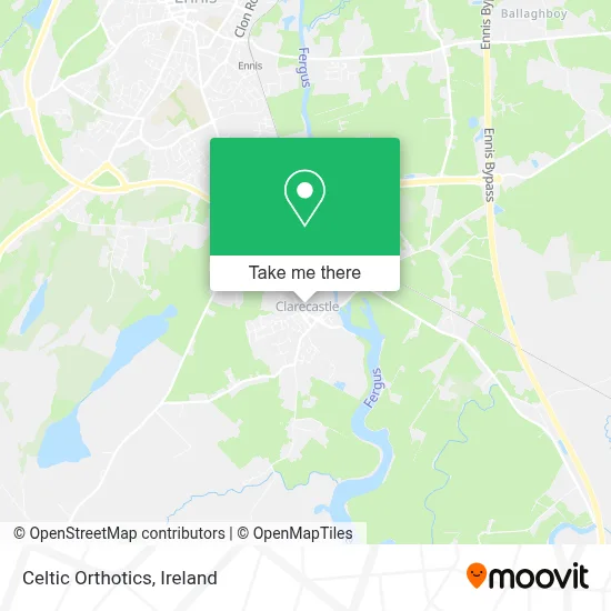 Celtic Orthotics map