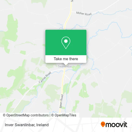 Inver Swanlinbar map