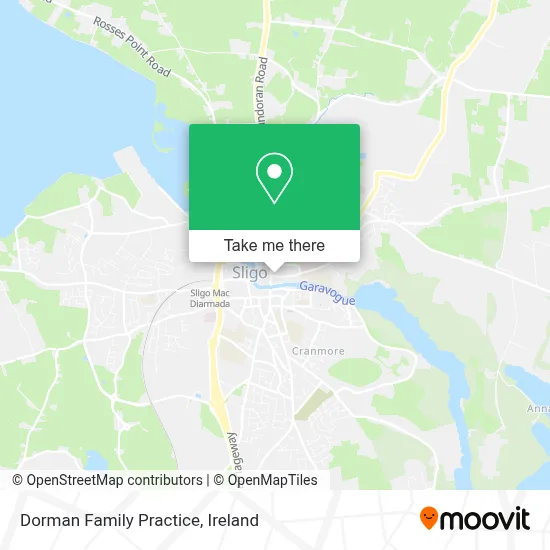 Dorman Family Practice map