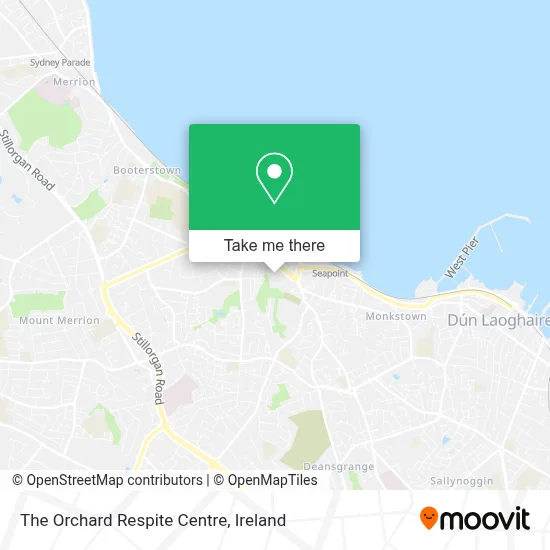 The Orchard Respite Centre map