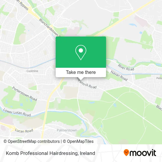Komb Professional Hairdressing map