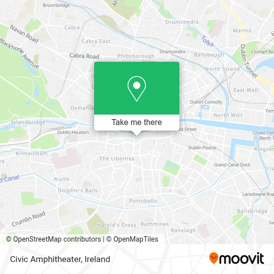 Civic Amphitheater map