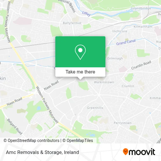 Amc Removals & Storage map