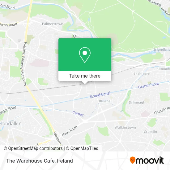 The Warehouse Cafe map